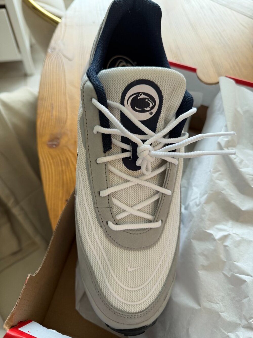 Penn State Nike Air Max Size 12.5